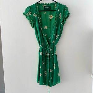 Reformation wrap dress